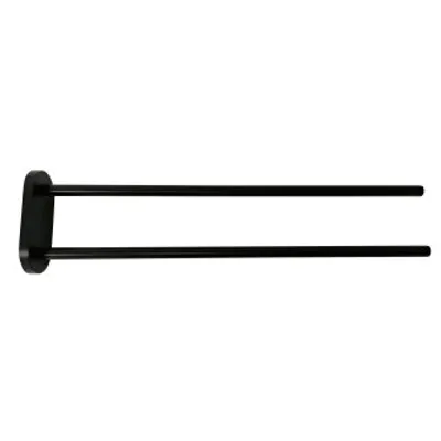 Zdjęcie produktu dla Wieszak na ręczniki emco round, dwuramienny, sztywny, 400 mm, 435013340