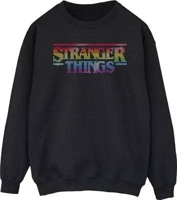 Produktbild von Netflix - "Stranger Things" Sweatshirt für Herren BI45004 (M) (Schwarz)