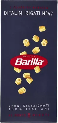 Produktbild von 5x Pasta Barilla Ditalini Rigati N° 47 kurze Pasta 500g pack 100% italienisch