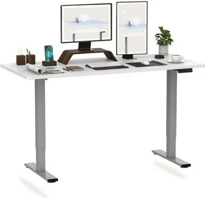 Produktbild von FLEXISPOT Schreibtisch EB2-SET, Höhenverstellbarer Schreibtisch, Dual-Motor & 2-FACH-TELESKOP
