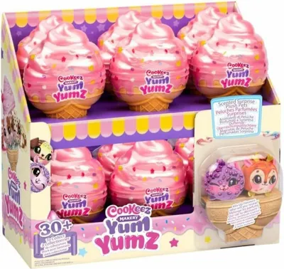 Immagine prodotto di Stuffed Animals - COOKEEZ MAKERY - Yum Yumz Double Ice Cream - Random Model