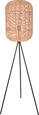 Immagine prodotto di Lampada a treppiede - Marrone - Nero - Metallo - Sisal - H 150 cm