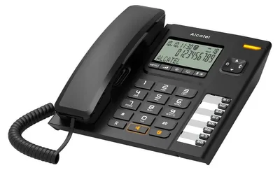 Produktbild von Alcatel T78, Kabelgebundenes Mobilteil, Freisprecheinrichtung, Anrufer-Identifikation, Schwarz