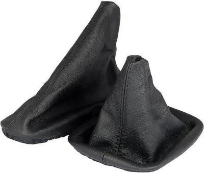 Immagine prodotto di Borsa per cambio e freno a mano di colore nero adatta per BMW e36 in vera pelle al 100%