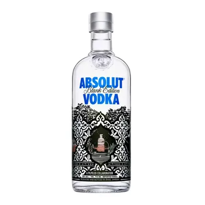 Produktbild von Absolut Vodka 0,75l Pilpeled Tel Aviv Blank 3 - Künstlerflasche Limited Edition 2013 – Urban Design mit Sicherheitsverschluss – Sammlerflasche Wodka