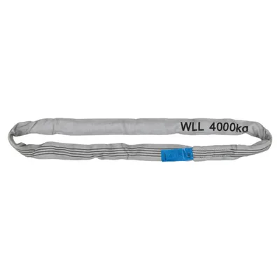 Produktbild von Rundschlinge WLL 4.000 kg, Länge: 1,5 m, Umfang: 3 m, grau von PETEX