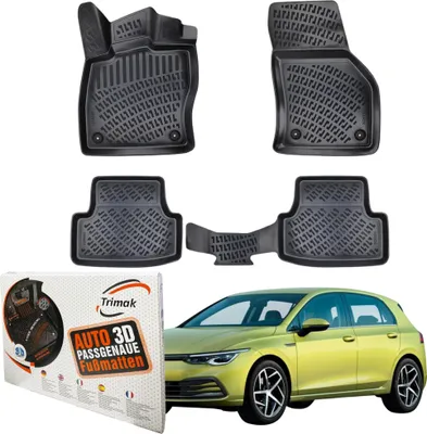 Produktbild von Trimak  VW Golf 8 (VIII) Benzin & Diesel ab 2020  Autofußmatten Gummimatten