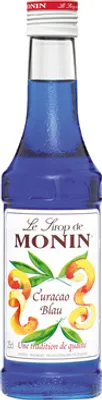 Produktbild von Monin Sirup Blue Curacao Glas - 6 x 0,25 l