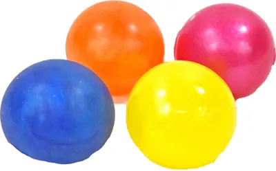 Produktbild von Kögler 4 tlg. Set Stretch-O Bälle Maltosebälle Anitstressbälle Knetbälle Ø 6 cm