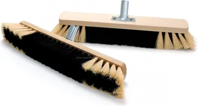 Zdjęcie produktu dla Miotła wewnętrzna 40 cm z osprzętem, syntetyczna CLEANEX