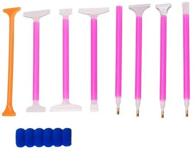 Produktbild von 5D Diamant Malstifte Set Kunst DIY Nagel Werkzeug