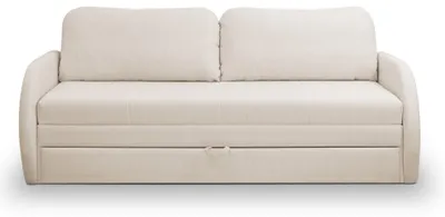 Produktbild von Selsey DIEGO - 3-Sitzer-Sofa mit Schlaffunktion und Bettkasten, hellbeige