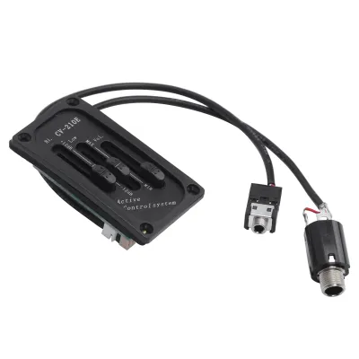 Image de Micro pour violon, accessoire pour micro pour violon, micro électrique pour violon, micro ajustable pour violon, micro EQ pour violon, égaliseur pour violon