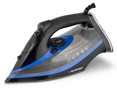 Obrázok produktu pre Naparovacia žehlička Blaupunkt Bp5005 3000 W s keramickou žehliacou plochou a nádržkou 380 ml.