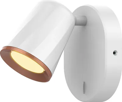 Obrázek produktu pro Moderní nástěnné svítidlo s LED vypínačem 6W bílé Solange 5045 Rabalux