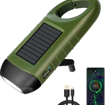 Immagine prodotto di Torcia di emergenza ricaricabile a energia solare