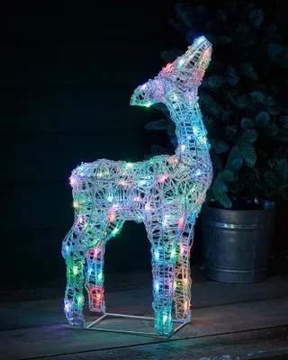 Zdjęcie produktu dla Dekoracja świąteczna 60cm inteligentne dziecko-renifer LED