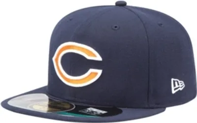 Produktbild von New Era Uni Baseball Cap Chicago Bears on Field, Marineblau, 7 1/8
