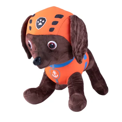 Produktbild von Gustaw Paw Patrol Zuma Hun Teddybär Groß XXL (35cm) - Plüschbär, Kuschelbär XXL Plüschtier, Plüschtier Kuscheltier Teddy Bear