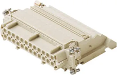 Productafbeelding van CTSEF 24 R I.L.M.E. Ilme CTSE buslager (F) "rechts", aansluiting voor veercontact, 24 polen + PE, 500V, 16A - 1 stuk