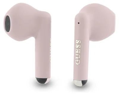 Produktbild von GUESS drahtlose Ohrhrer bluetooth TWS GUTWSJ14ESGP (gedrucktes klassisches Logo) rosa