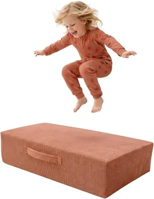 Produktbild von Kinder-Trampolinkissen für Spielzimmer ziegelrot