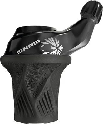 Produktbild von SRAM 00.7018.318.000 Drehgriffschalter Sram GX Eagle 12-fach rechts, Twist shift mit Klemme ohne Griff, schwarz