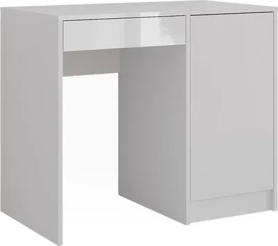 Produktbild von Schminktisch Vicco Sherry Weiß/Weiß Hochglanz 89.8 cm, Model 57711