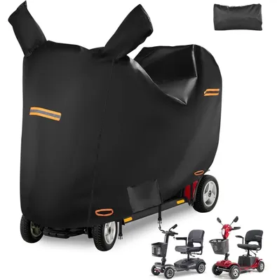 Produktbild von Abdeckhaube für Elektromobile, Wasserdicht & Winddicht, 420D Oxford, L (124x58x99cm)