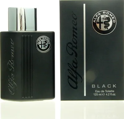 Produktbild von Alfa Romeo Black Eau De Toilette Spray 125ml für Männer