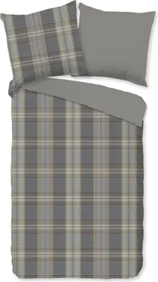 Obrázek produktu pro Dobré ráno Bettbezug "kostkovaný potisk" - multi - (155x220 cm) - Baumwolle