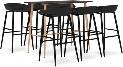 Productafbeelding van Afzetpaalset voor mensenmassa's - 6 stuks - 90 cm - Zwart/Rood touw