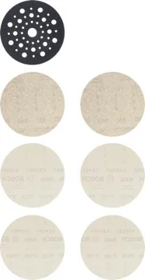 Obrázek produktu pro Sada brusných sítí Bosch EXP M480, 125 mm, 7x