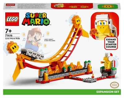 Produktbild von LEGO® Super Mario™ 71416 Lava Wave Erweiterungsset
