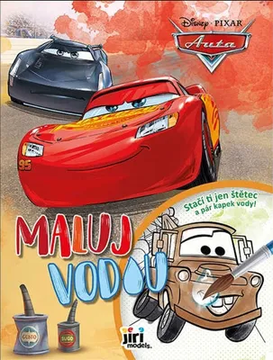Obrázek produktu pro Maluj vodou A4 - Auta