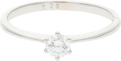 Produktbild von JuwelmaLux Verlobungsring 750/000 (18 Karat) Weißgold Brillant JL30-07-4800 G 55