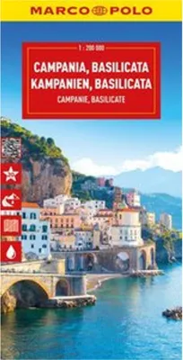 Produktbild von MARCO POLO Reisekarte Italien 12 Kampanien, Basilikata 1:200.000