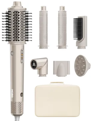 Produktbild von MCURO Warmluftbürste 7-in-1 Multihaarstyler 110000 U/Min,Lockenstab Auto-Wrap Ionen Föhn Airstyler,Hairstyler,Haartrockner,Lockenstab & Glätteisen