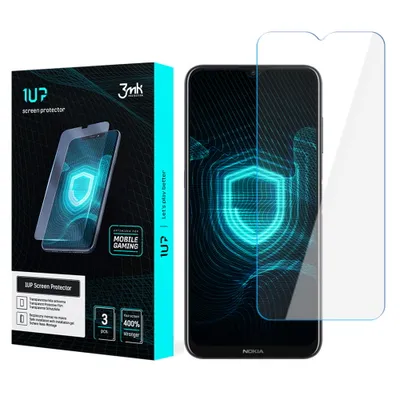 Produktbild von 3mk Display Schutzfolie 1UP für Nokia G20 transparent Gaming (3 Stück)