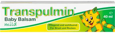 Zdjęcie produktu dla Transpulmin Baby Łagodny balsam na klatkę piersiową i plecy, 40 ml kremu