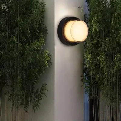 Produktbild von WiFi Connected LED Wandleuchte RGBW 12W IP54 Rund