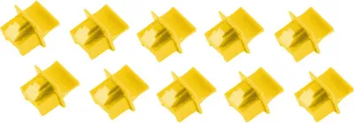 Produktbild von shiverpeaks Staubschutz für RJ45 Kupplungen gelb 10 Stück
