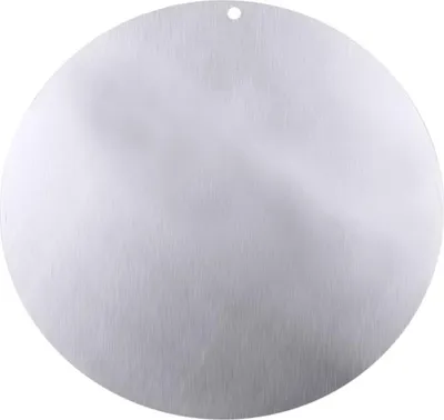 Produktbild von Contacto Tortenunterlage aus Aluminium, Ø 40 cm, 1,2 mm Stärke, mit Aufhängeloch, schwere Qualität, für Tortenböden