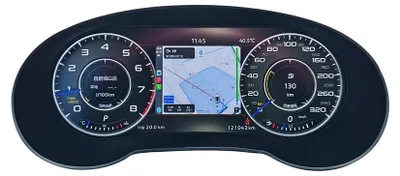 Obrázek produktu pro Přístrojová deska, 12,25" HD displej, kompatibilní s Audi Q3 2011–2018, instalace typu „plug-and-play“, pro model Q3