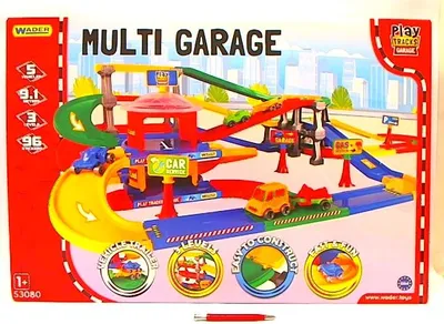 Image de Parking à plusieurs niveaux avec viaduc