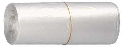 Image de Sacs poubelle Deiss 60l 8µm transparent 620x750mm 50pcs / en rouleau - 59903