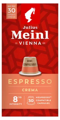 Produktbild von Julius Meinl Espresso Crema Kaffeekapseln für Nespresso®-Maschinen, 30 Stk.