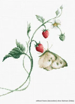 Produktbild von Luca-S Kreuzstich Set "Sommergeruch", Zählmuster, 18x27cm