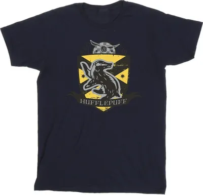 Produktbild von Harry Potter - "Hufflepuff" T-Shirt für Herren BI30811 (M) (Marineblau)