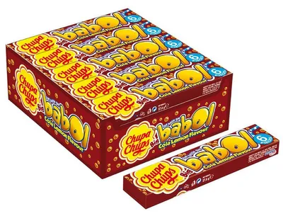 Image de Chupa Chups Big Babol Cola Lemon saveur chewing-gum 27g paquet de 20
